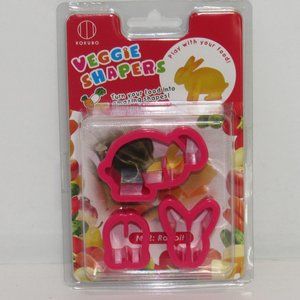 CuteZCute Vegetable Cutter, 3D Rabbit Bunny New